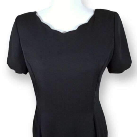 SAG HARBOR BLACK DRESS SZ.6 EUC - Picture 2 of 6